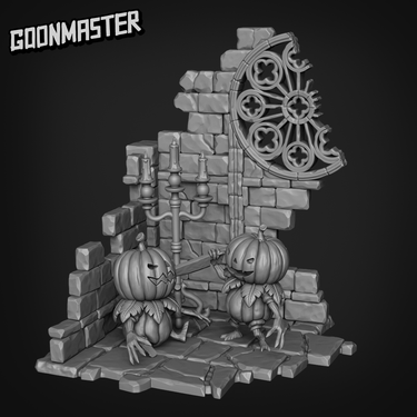 Lumpkin Carving - Diorama